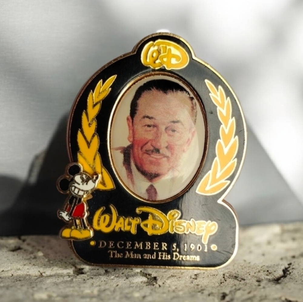 Vintage 2002 Walt Disney World "The Man & His Dreams" 100th Birthday Pin PP8467